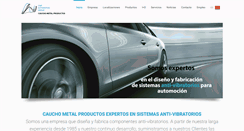 Desktop Screenshot of cauchometal.com